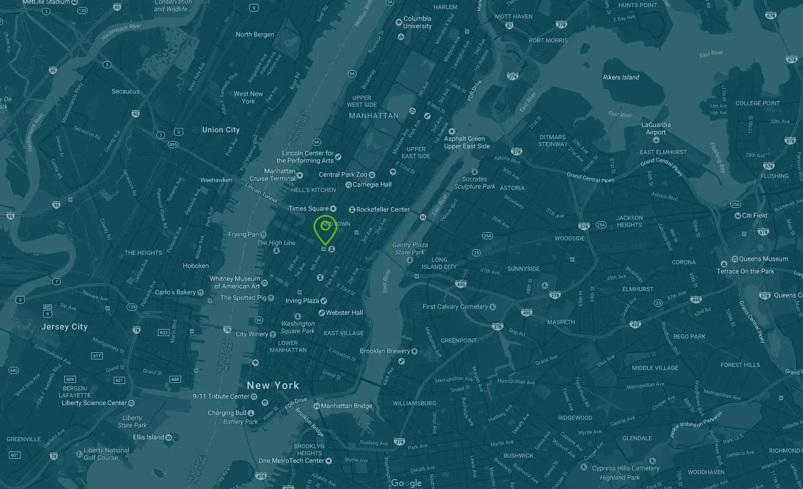 OpenSponsorship office location map