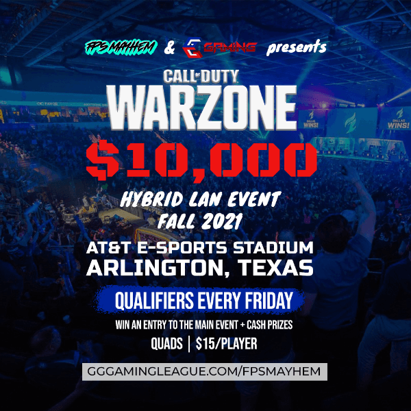 FPS Mayhem Warzone LAN Event profile photo